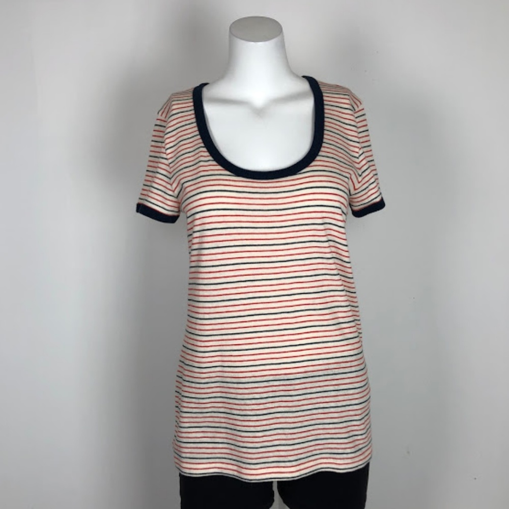 Madewell Retro Sacramento Stripe Recycled Ringer T - Picture 4 of 7